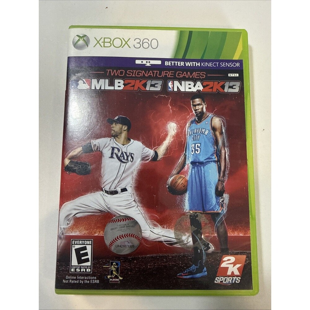 MLB 2K13 & Nba 2K13 - Microsoft Xbox 360